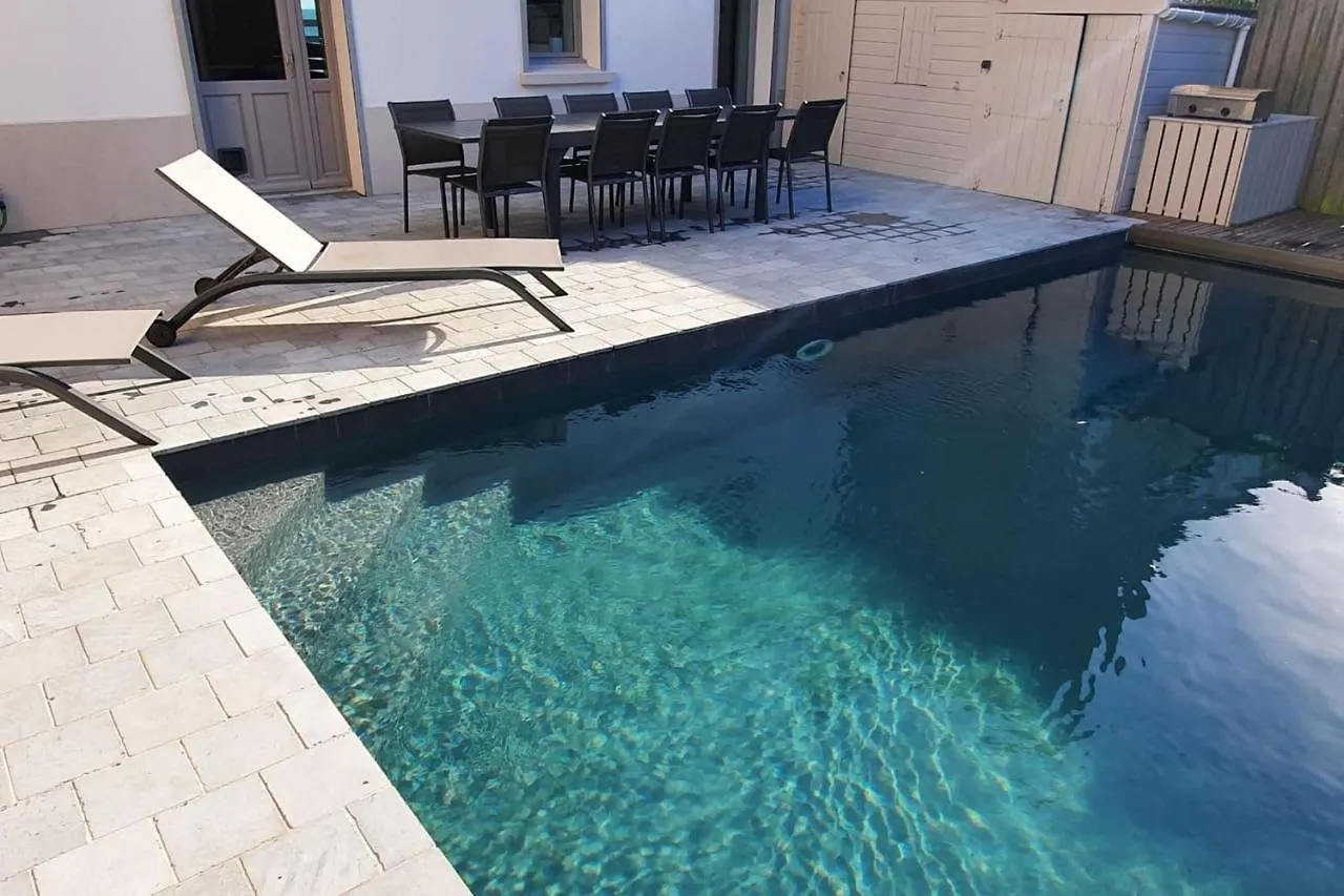 Luxury ! Villa Simone Sur La Plage Piscine Larmor-Plage